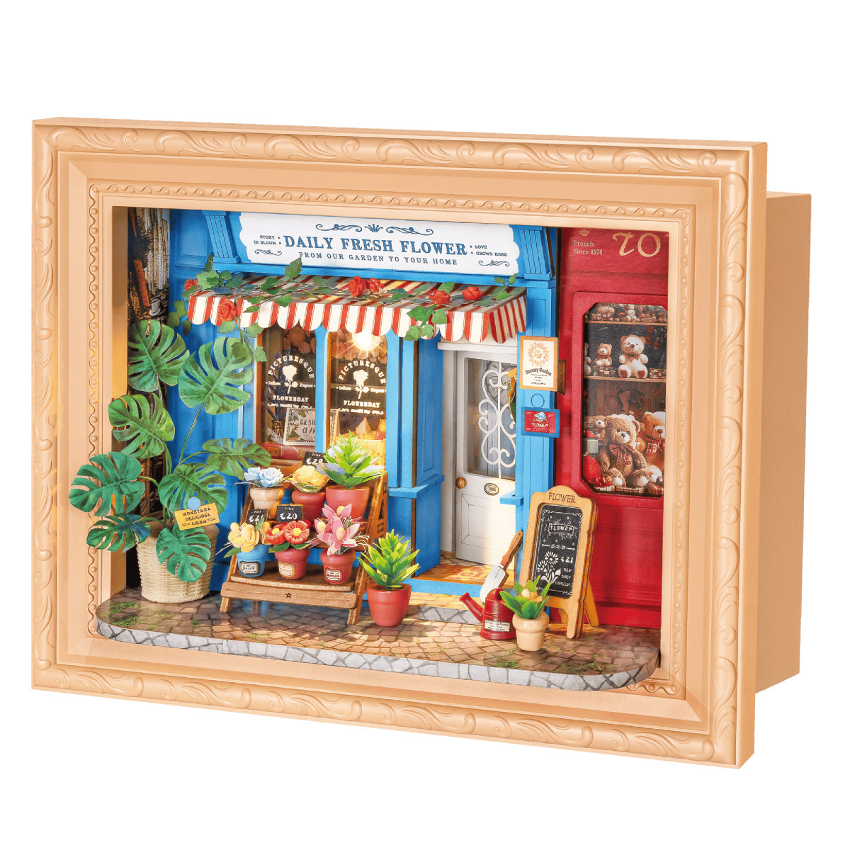 Daily Fresh Flower 3D Wooden Puzzle