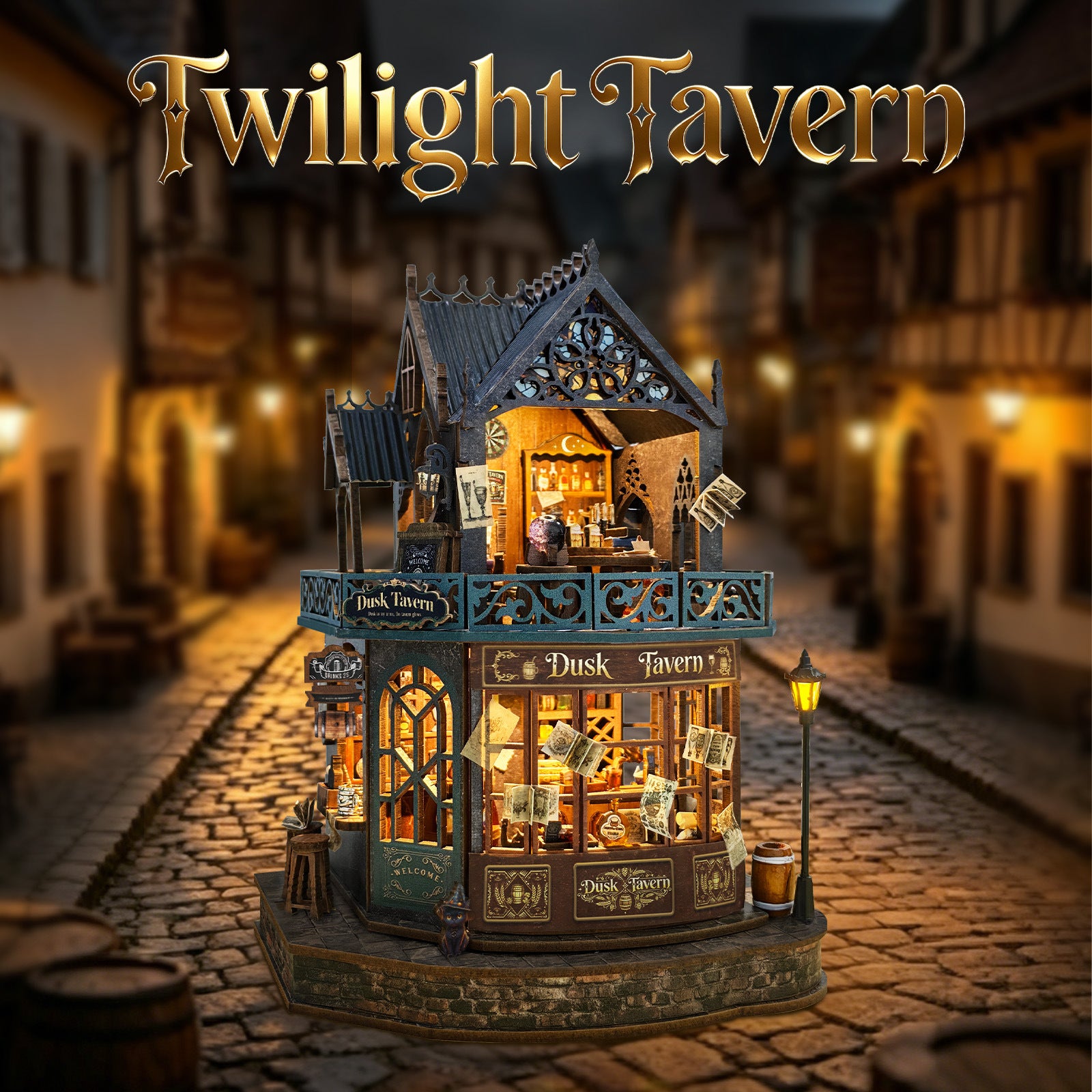 Twilight Tavern 3D Wooden Puzzle