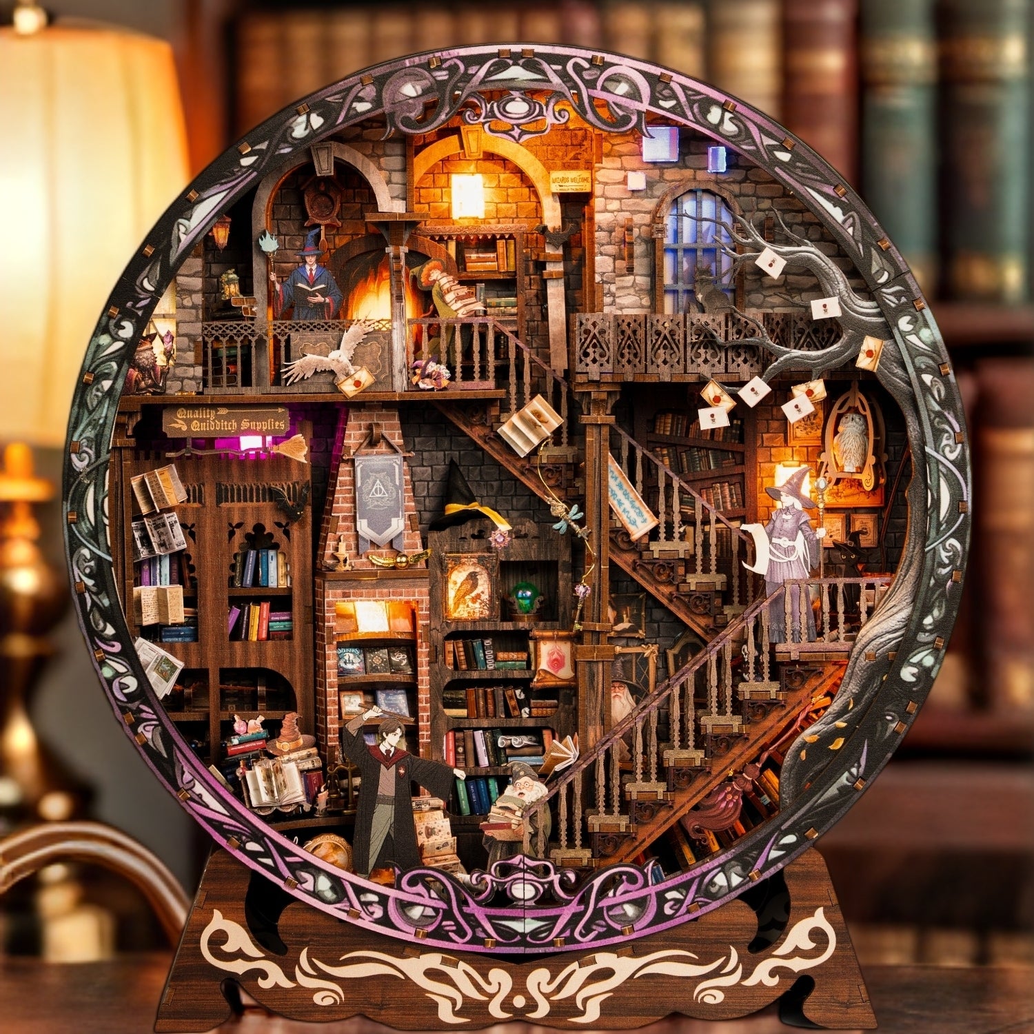Magic Library 3D Wooden Puzzle