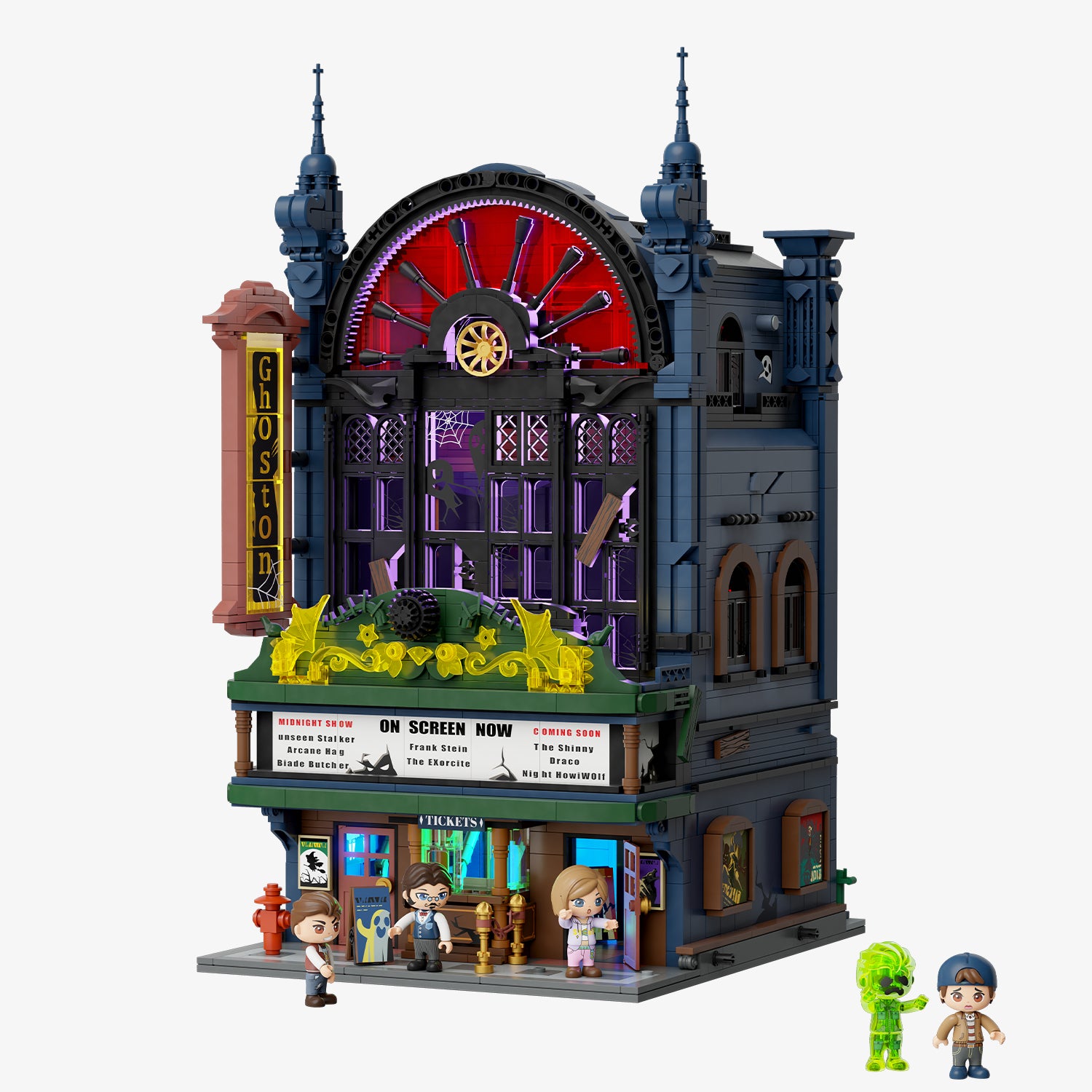 Ghost Cinema Building Bricks