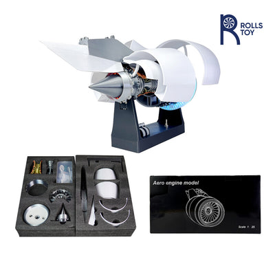 A380 3D Plastic Engine Model