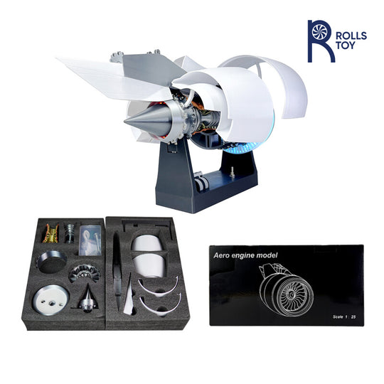 A380 3D Plastic Engine Model