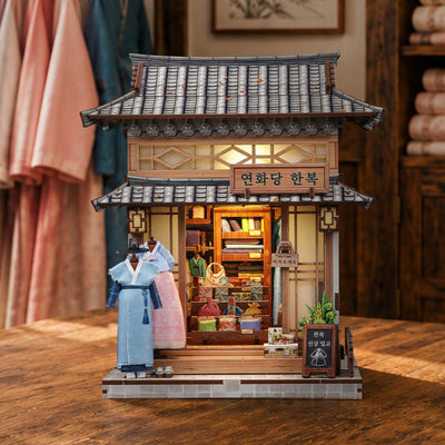 Lotus Hall Hanbok Studio DIY Miniature House