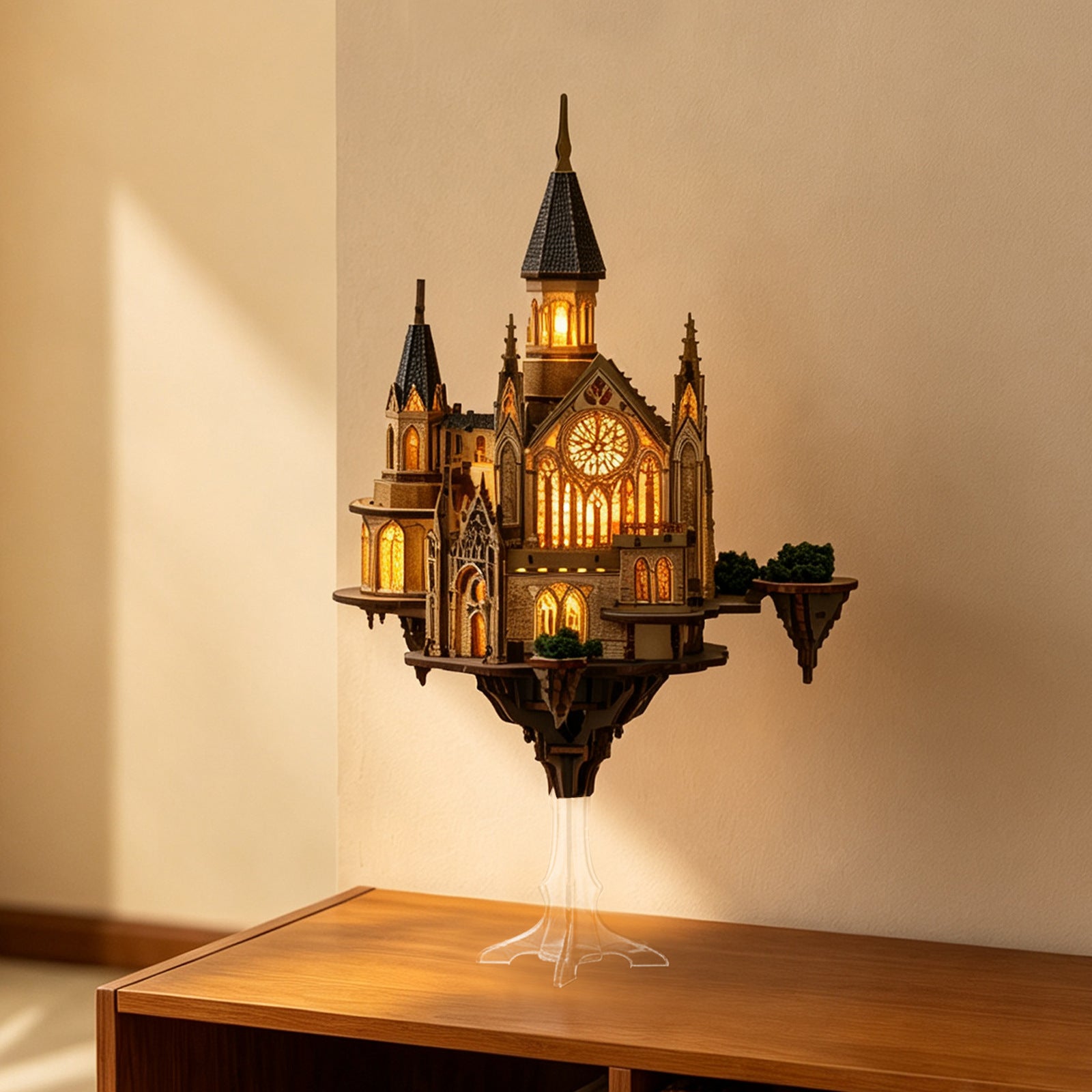 Floating City 3D Wooden Puzzle