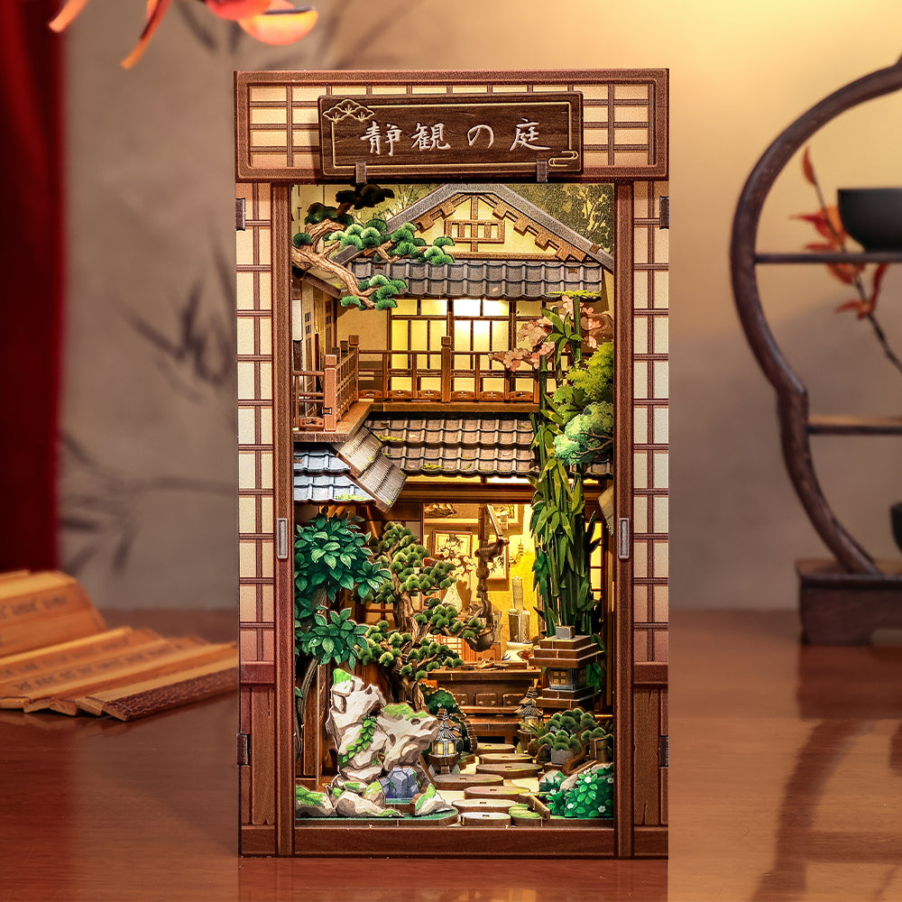 Serene Courtyard DIY Book Nook