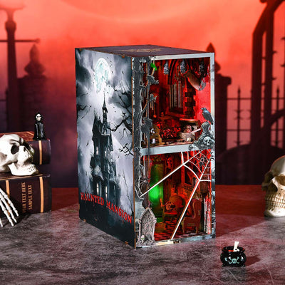 Haunted Mansion DIY Wooden Book Nook