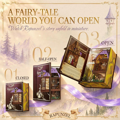 Rapunzel DIY Book Nook