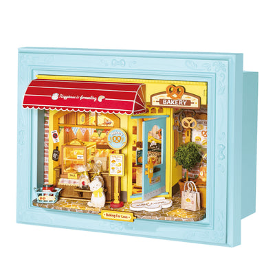 Fluffy Cat Bakery 3D Wooden Puzzle