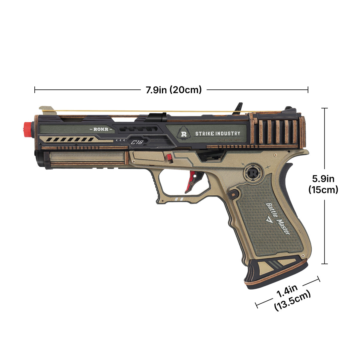 Legato C18 Pistol Wooden Toy