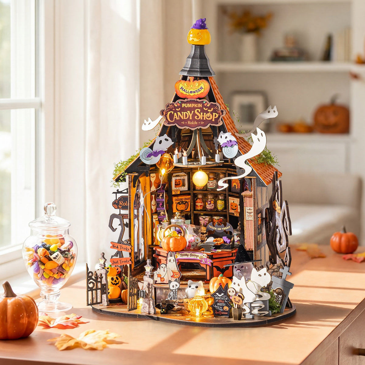 Haunted Candy House DIY Miniature House