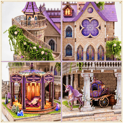 Dreamy Castle 3D Wooden Puzzle