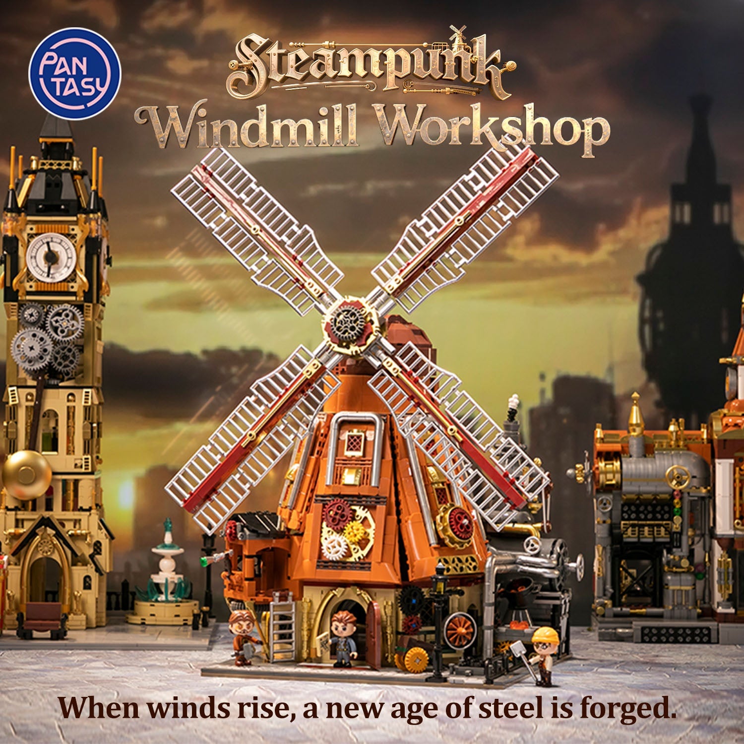 Steampunk Windmill Workshop