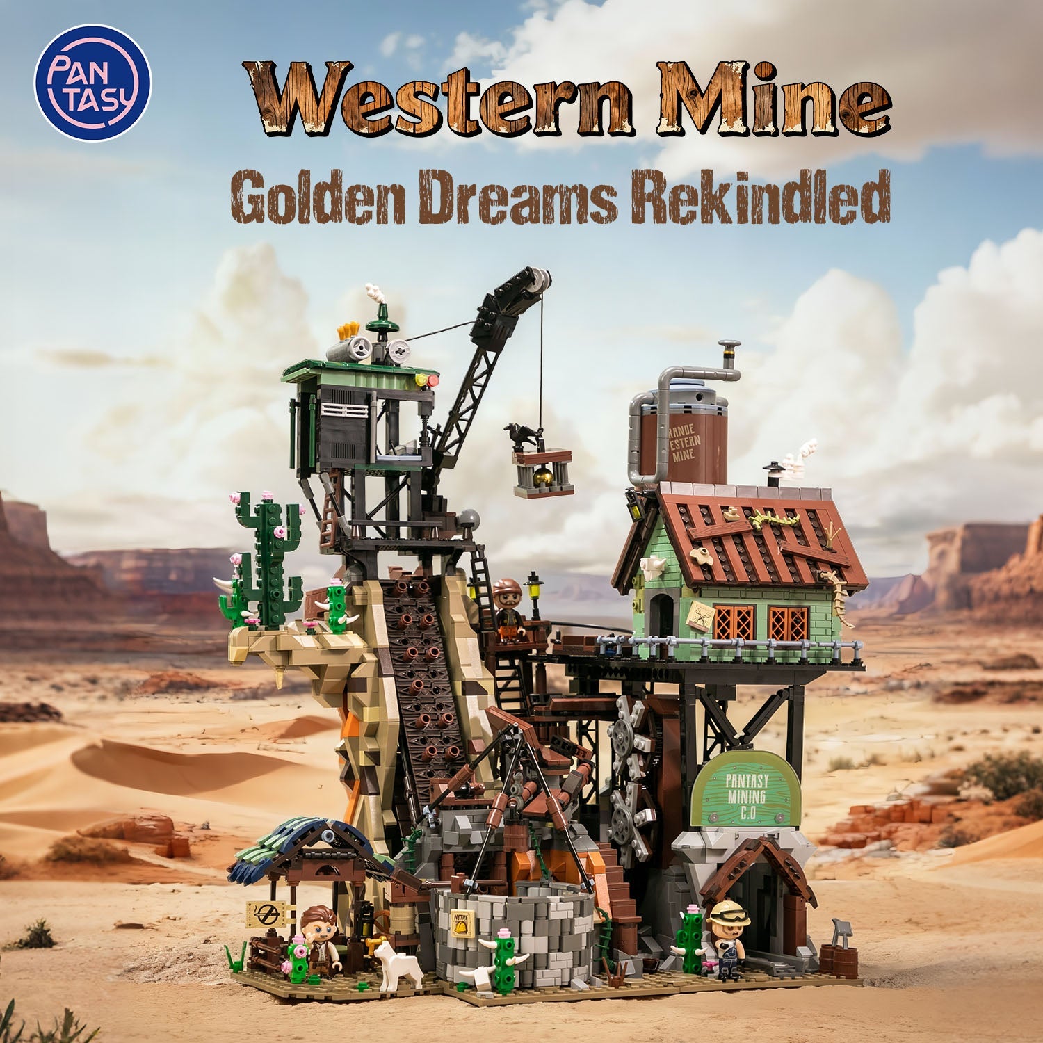 Western Mine Building Bricks