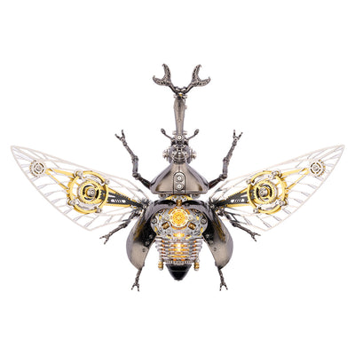 Mechanical Beetle Steampunk DIY Metal Insect Model Kit