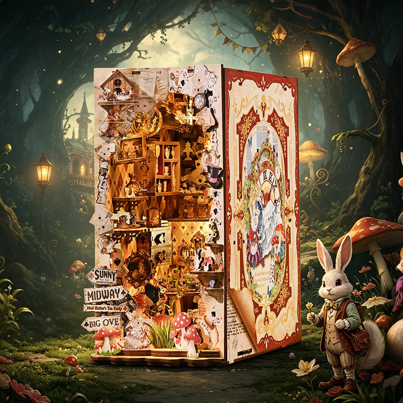 Adventures In the Book Crevices DIY Book Nook