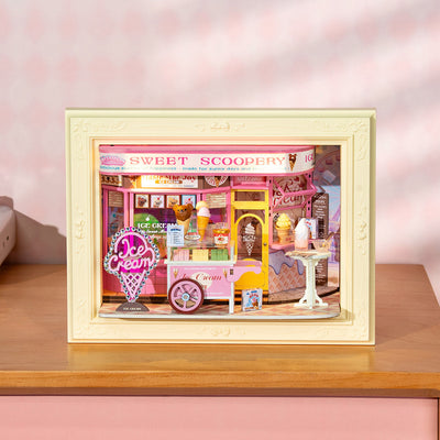Sweet Scoopery Ice Cream 3D Wooden Puzzle