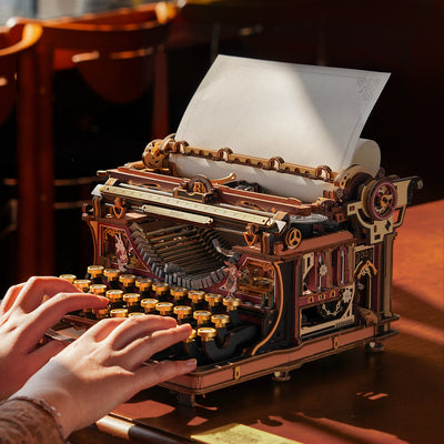 Fairy Tale Typewriter 3D Wooden Puzzle