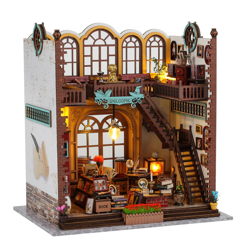 Magic Bookstore DIY Miniature House