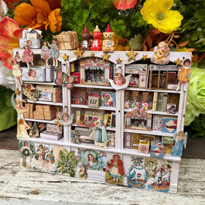 French Vintage Toy Cabinet DIY Miniature House