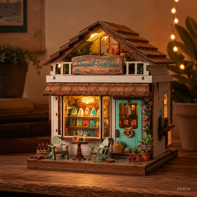 Seaside Surf Shop DIY Miniature House