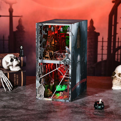 Haunted Mansion DIY Wooden Book Nook