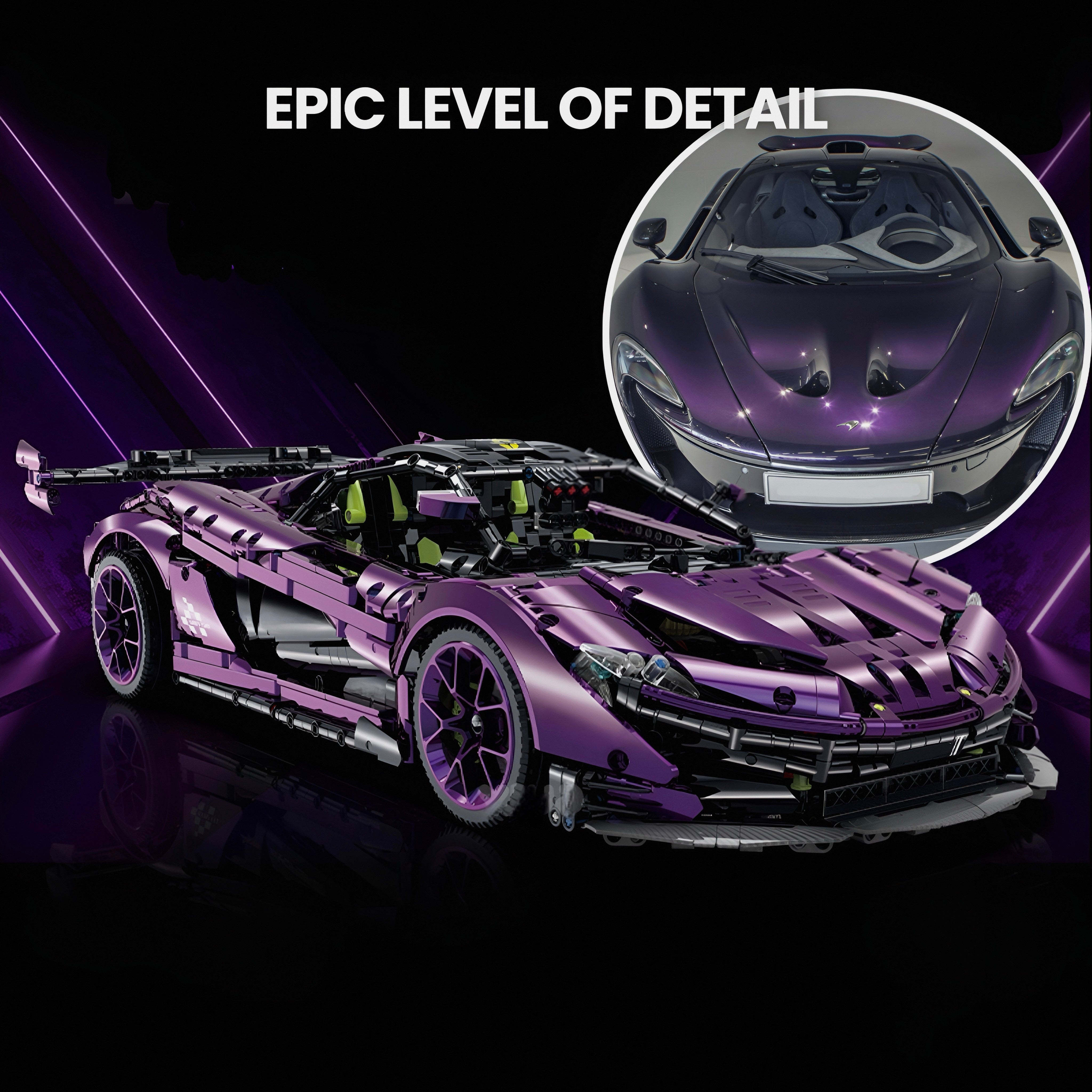 Satin Purple Edition British Aero Hypercar