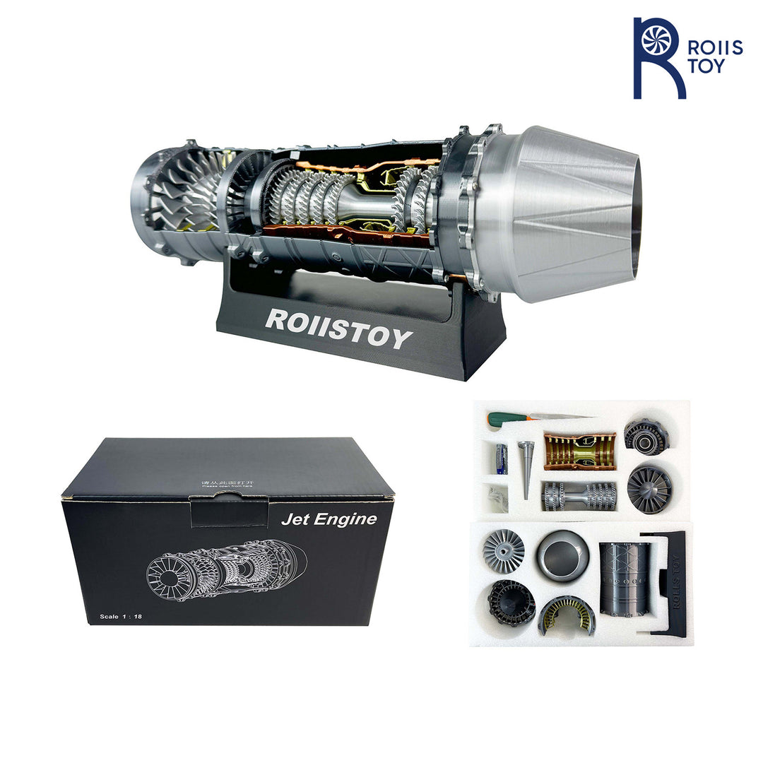 J-20 Fighter Jet 3D Printed Engine Model