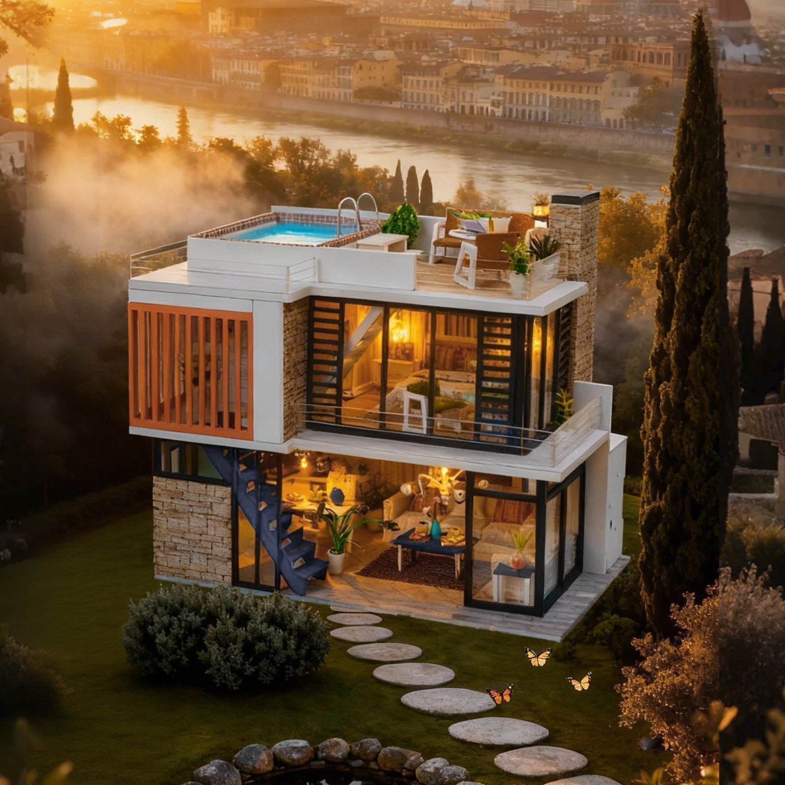 Florence DIY Miniature House