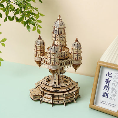 Sky City Spinning Octave Wooden Puzzle
