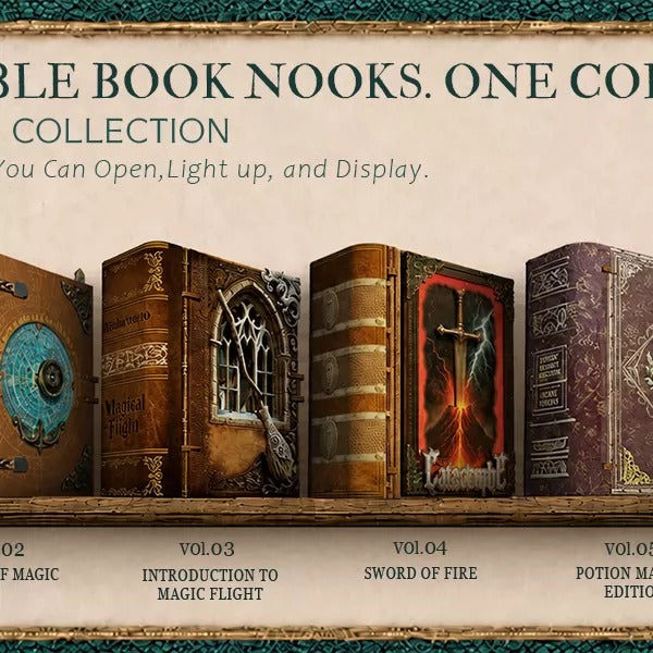 Creature Charms DIY Book Nook