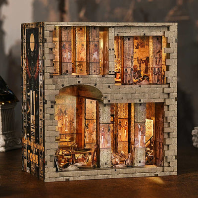 Egyptian Pharaoh's Tomb DIY Book Nook