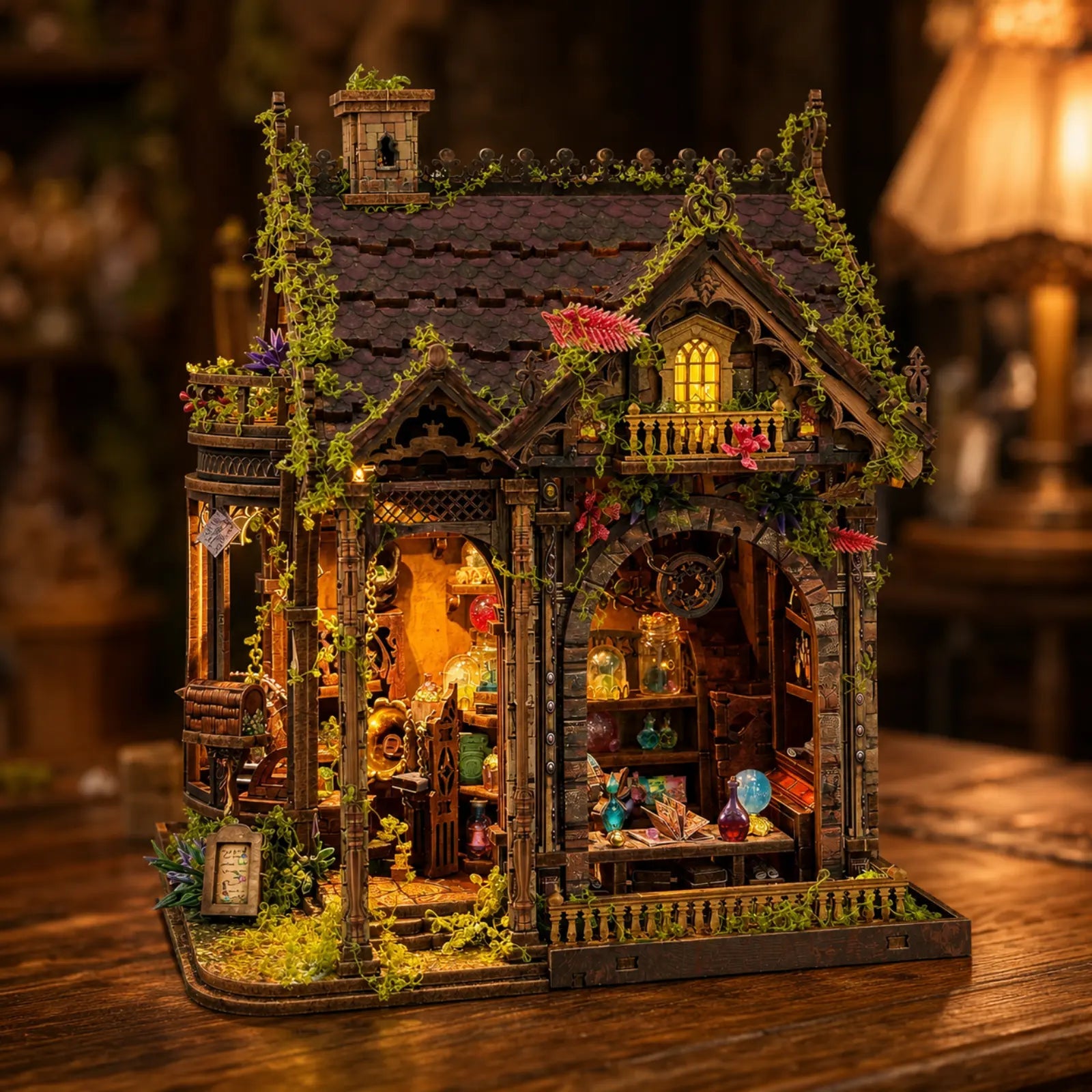 Enchanted Crystal Shop DIY Miniature House