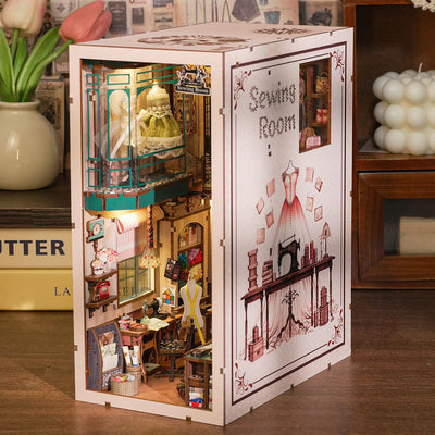 Sewing Room DIY Wooden Book Nook