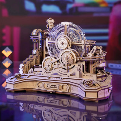 Gear Ball Challenge 3D Wooden Puzzle