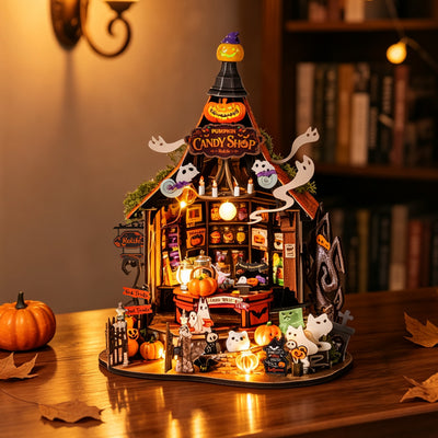 Haunted Candy House DIY Miniature House