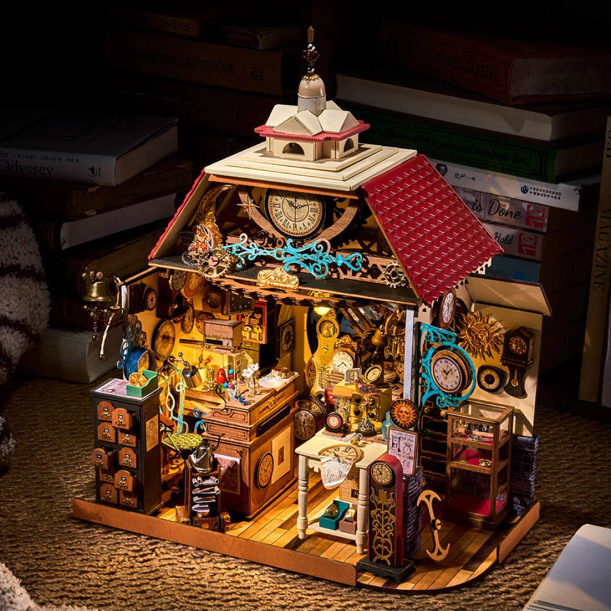Clockwise Clocks DIY Miniature House