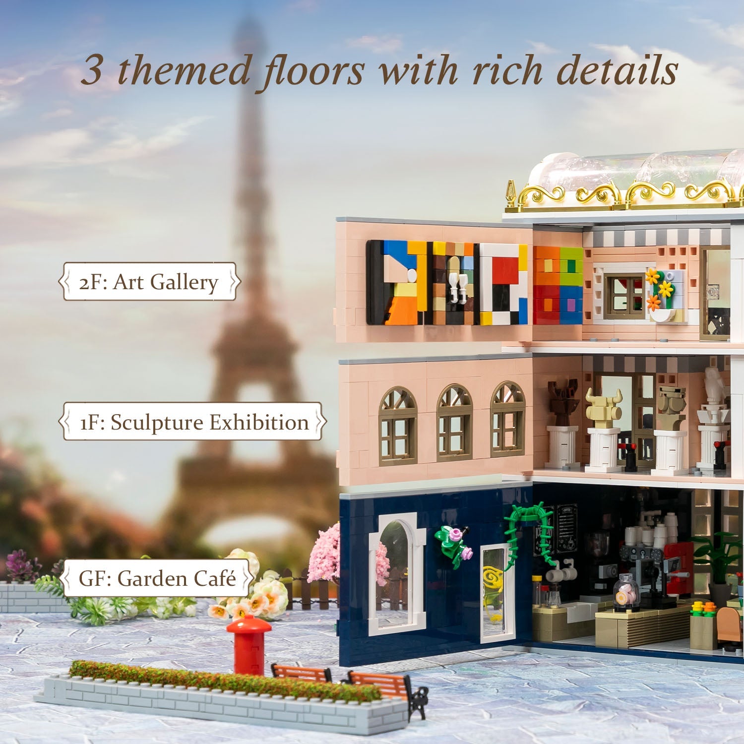 Blossom Cafe Building Bricks