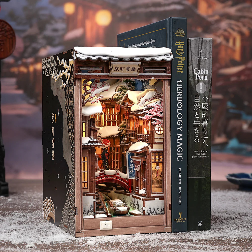 Kyoto Snow Whisper DIY Book Nook