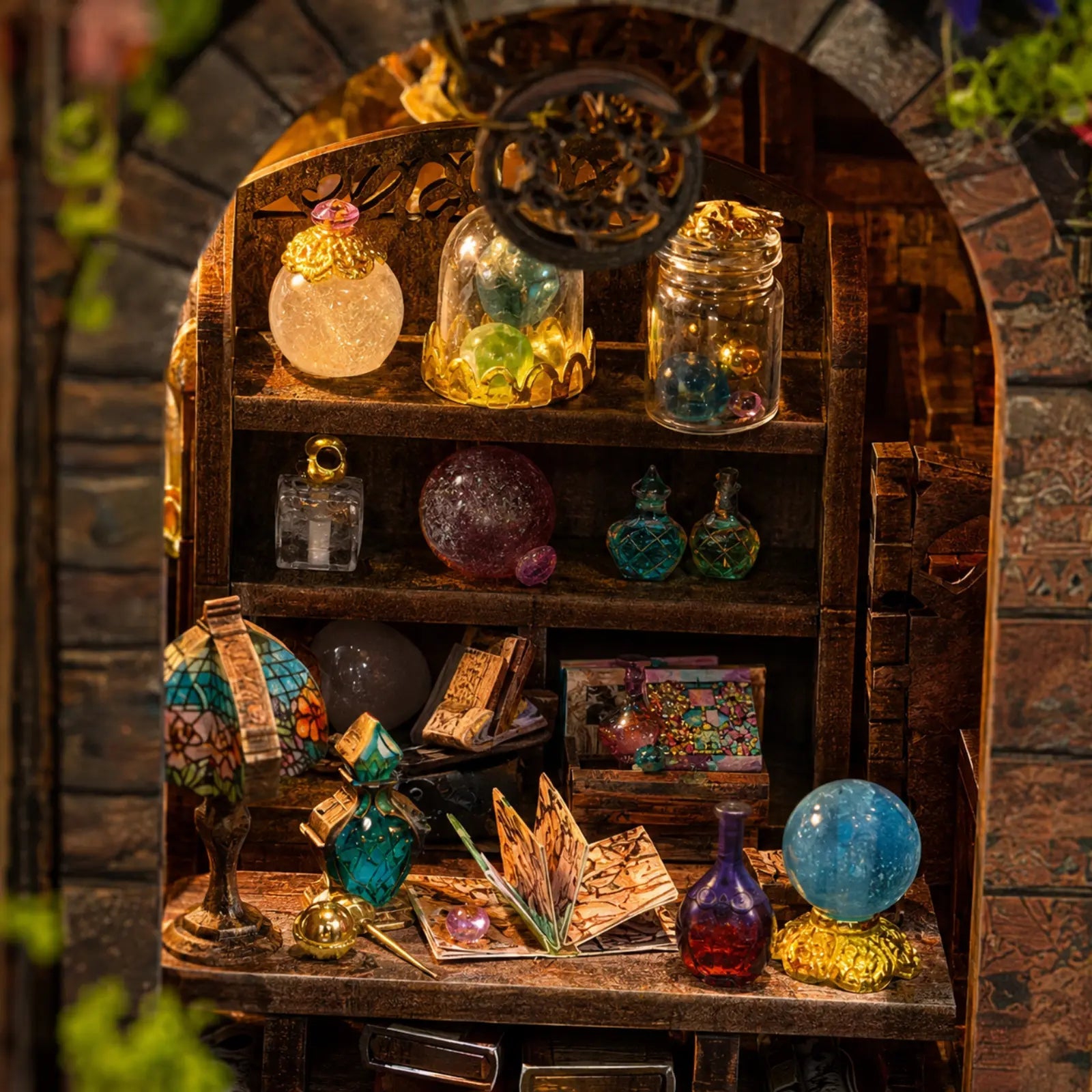 Enchanted Crystal Shop DIY Miniature House