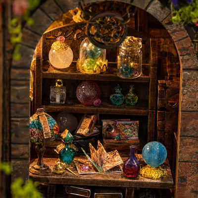 Enchanted Crystal Shop DIY Miniature House