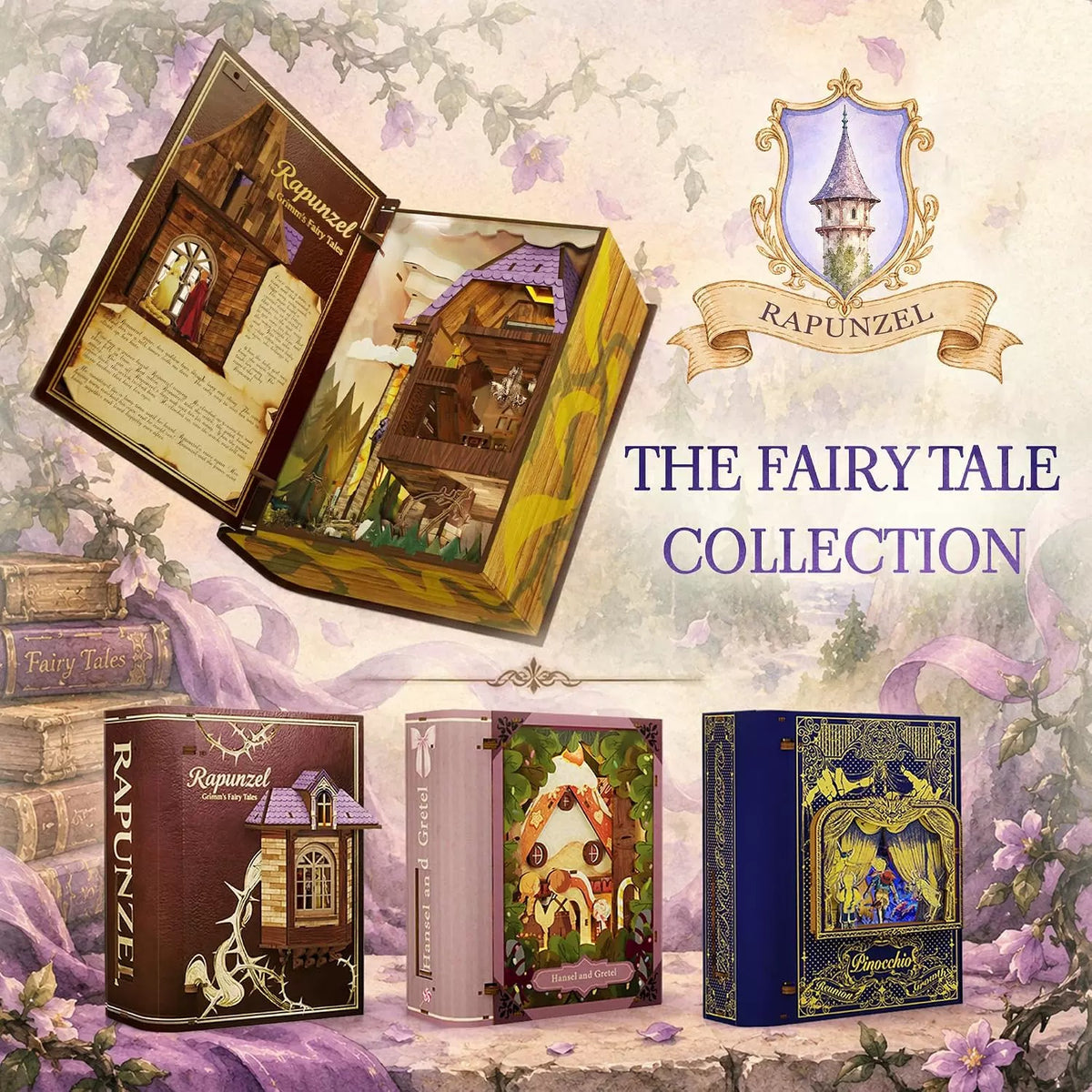 Rapunzel DIY Book Nook