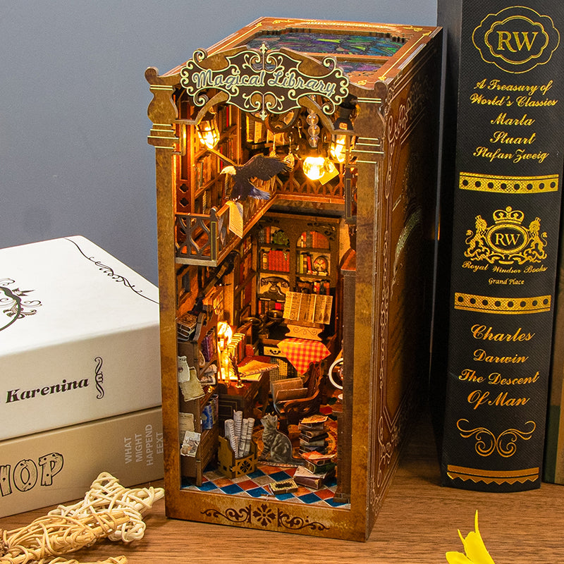 Magic Library DIY Book Nook