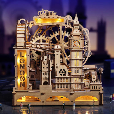 London Marble Run Wooden 3D Puzzle