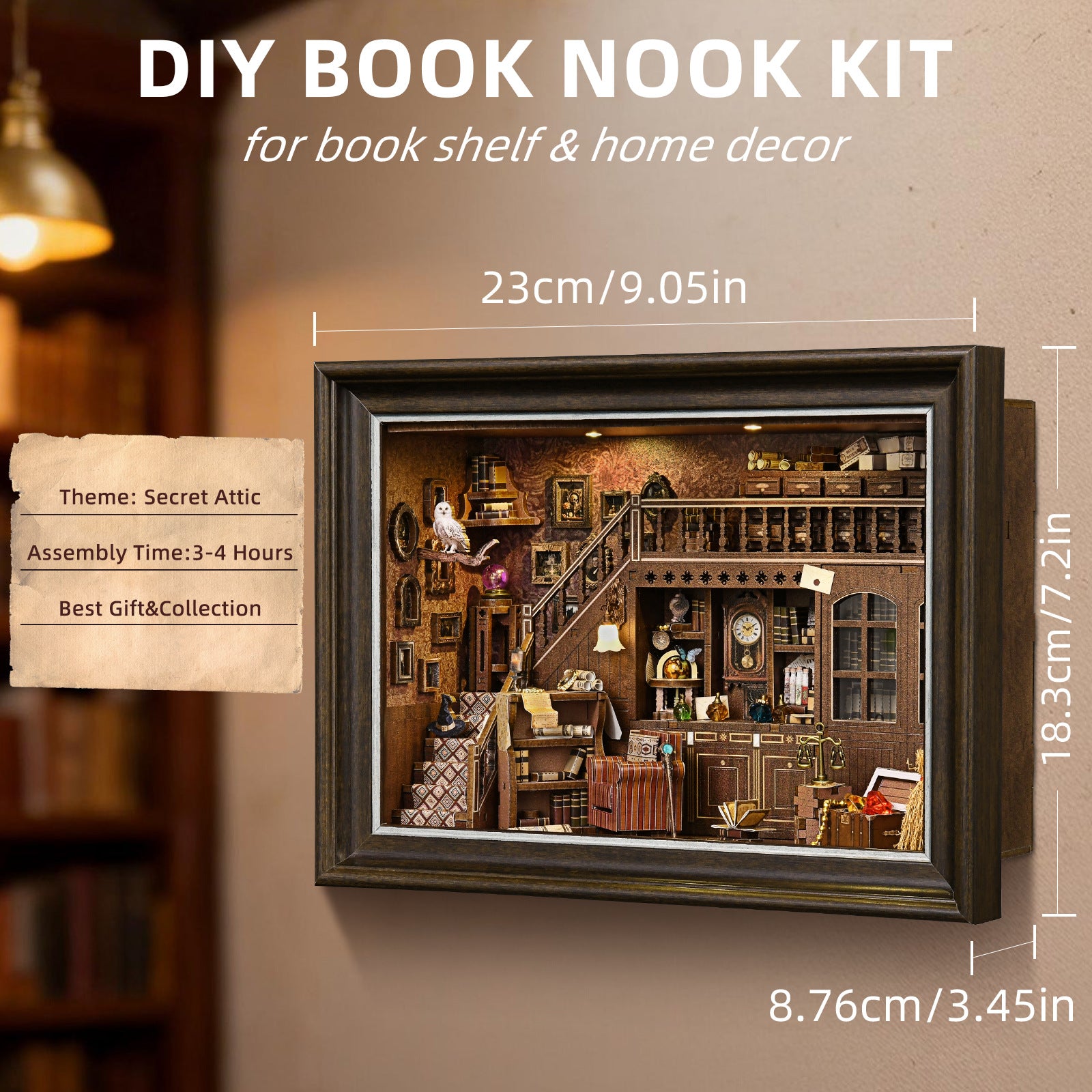 Secret Attic 3D Wooden Puzzle