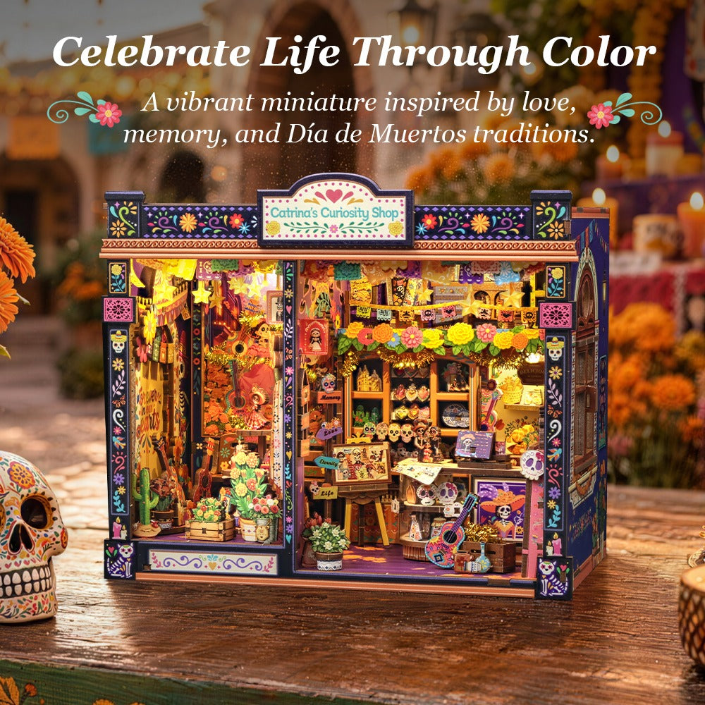 Catrina's Curiosity Shop DIY Miniature House