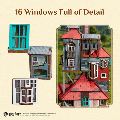 The Burrow 1622 3D Wooden Puzzle