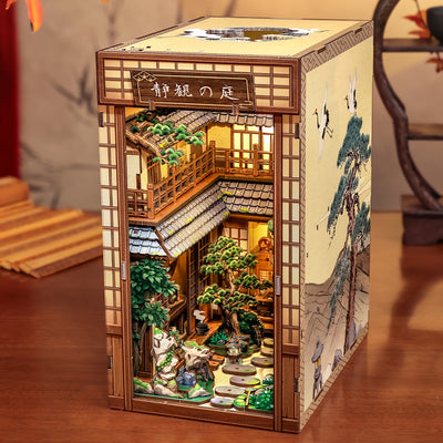 Serene Courtyard DIY Book Nook