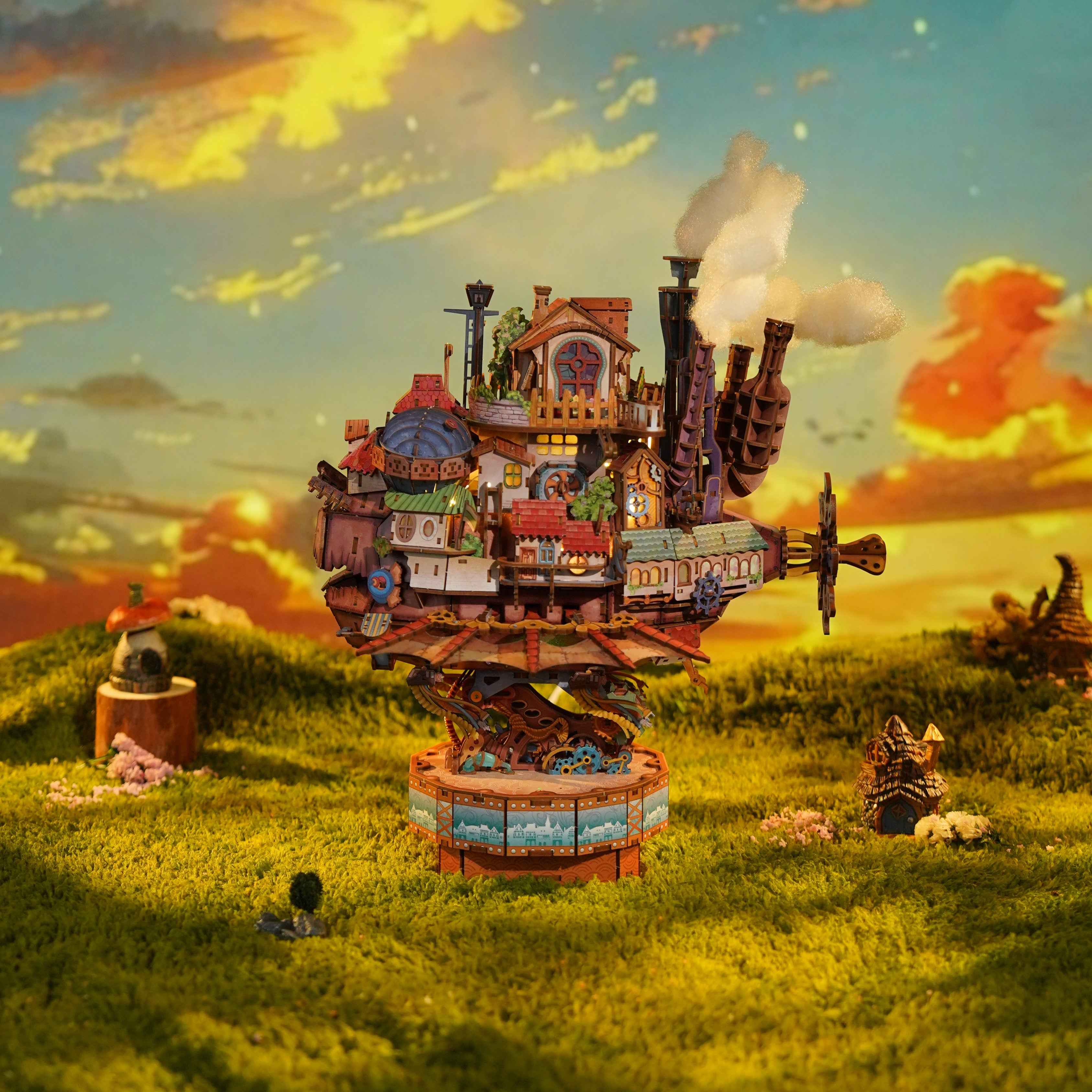 Walking Castle 3D Puzzle Puzzle
