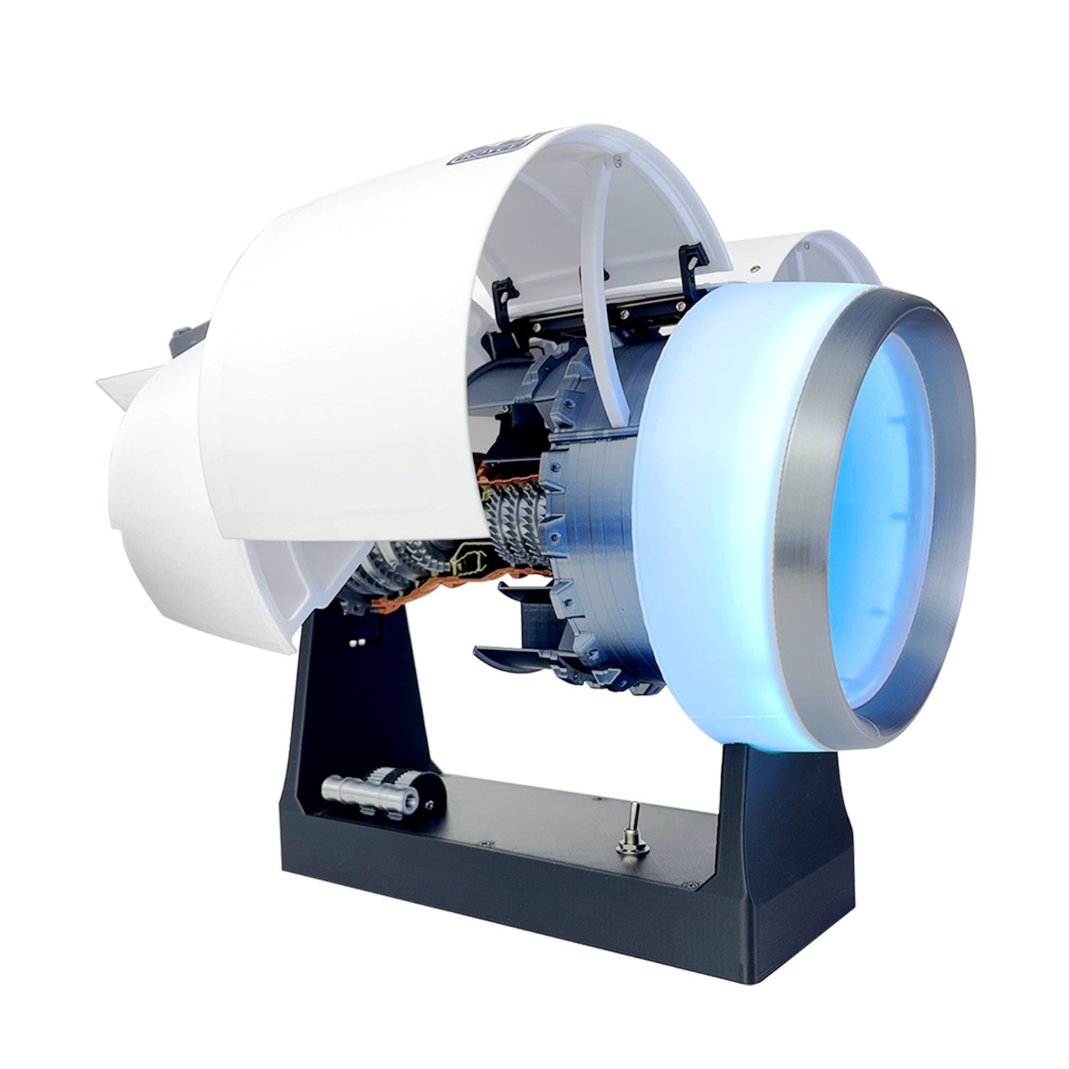 A380 3D Plastic Engine Model