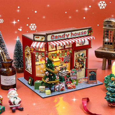Candy House DIY Miniature House Kit